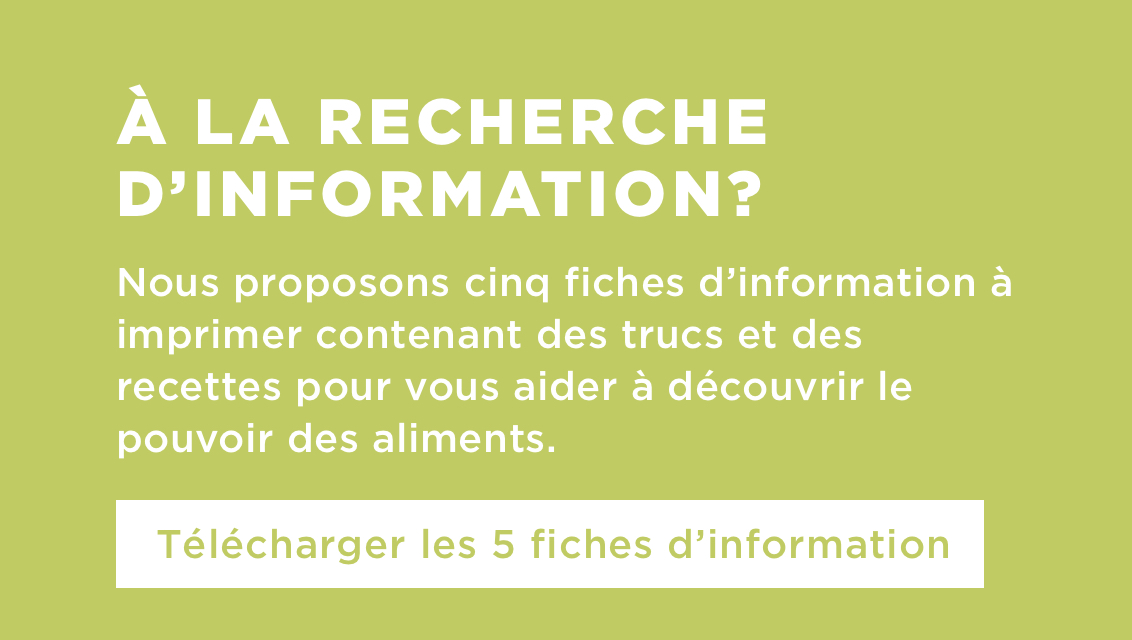 À recherche d'information? Télécharger les 5 fiches d'information